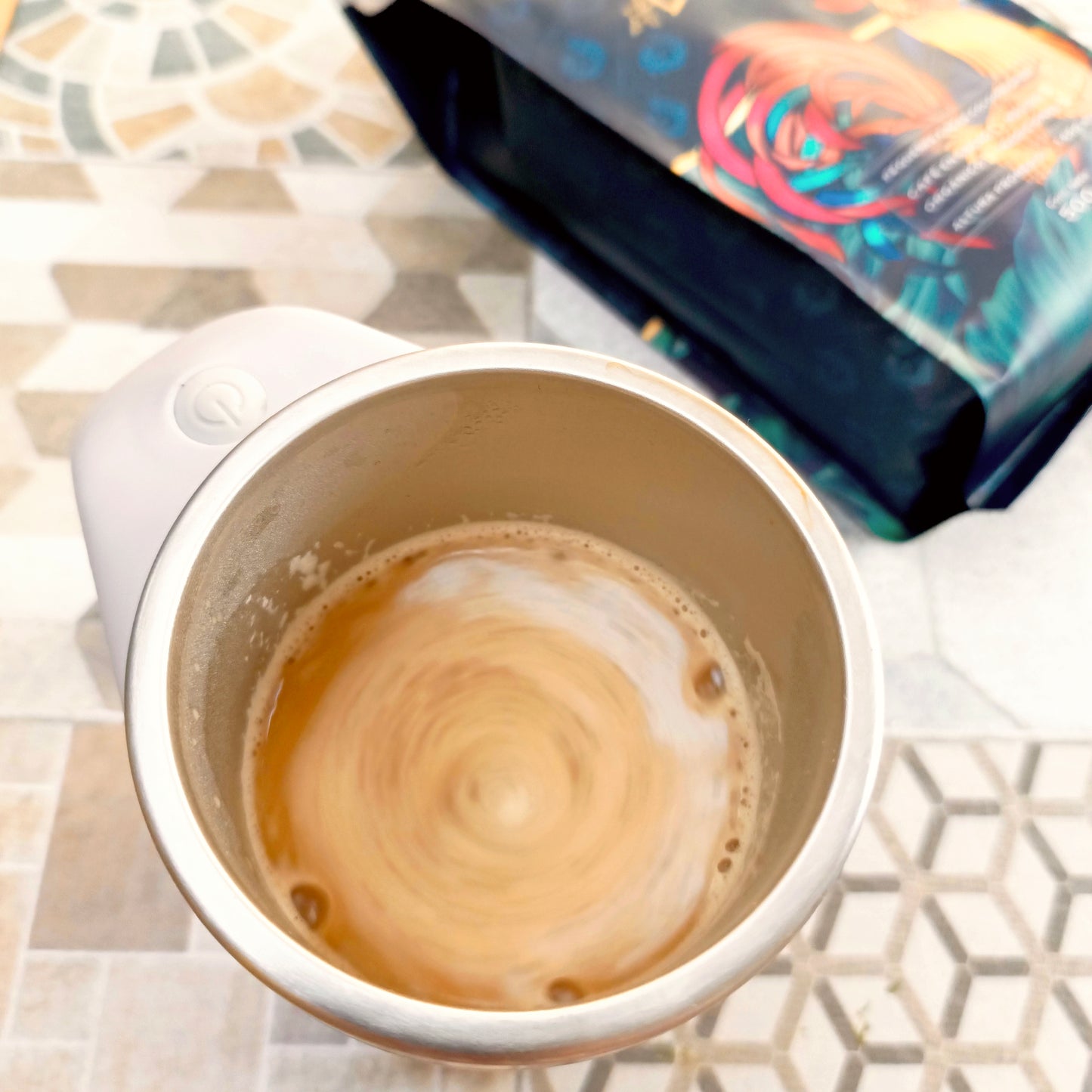 Taza Mezcladora para Café! ☕- RECARGABLE
