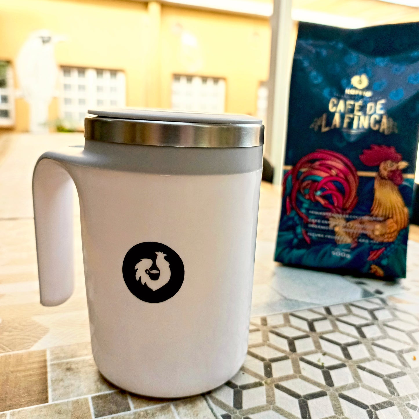 Taza Mezcladora para Café! ☕- RECARGABLE