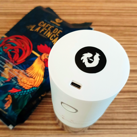 KIT: Molino café inalámbrico + Koffio 500 Grs
